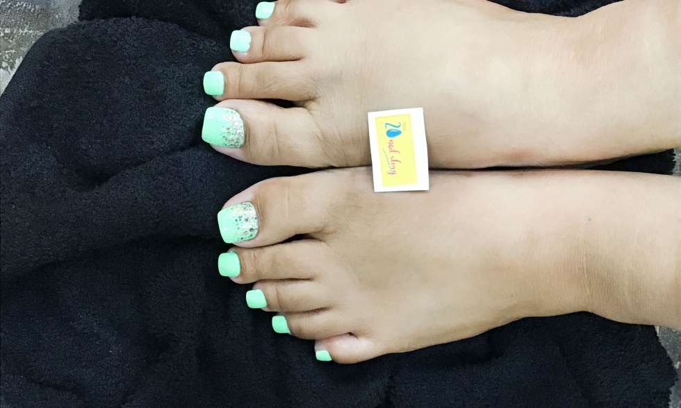 Feet nail design in kolkata